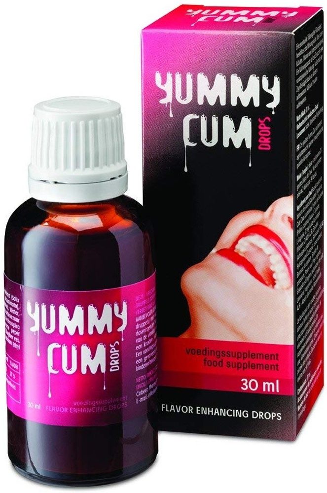 Kapky Yummy Cum pro muže 30ml - Obrázek 2