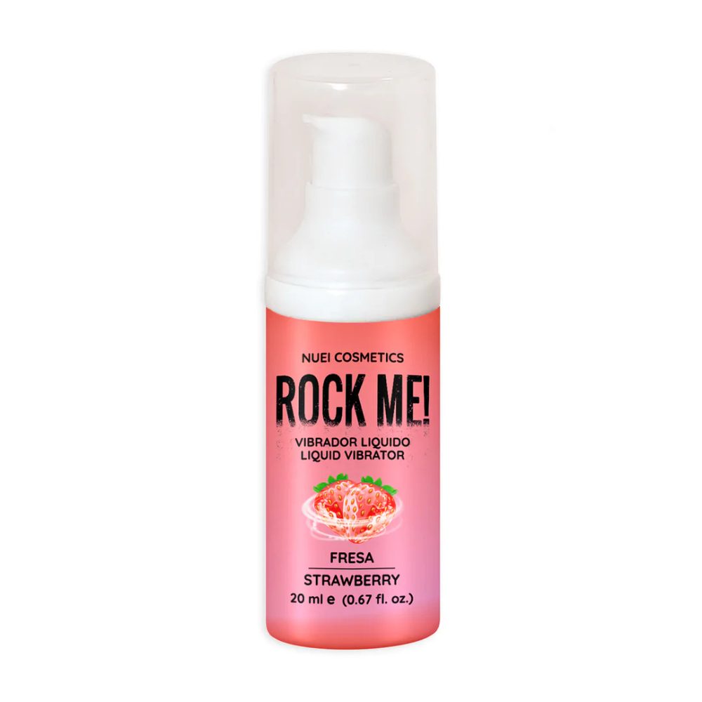 Nuei Cosmetics ROCK ME! Liquid Vibrator Strawberry 20 ml - Obrázek 2