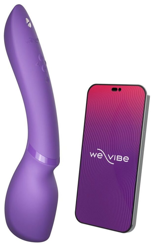 We Vibe Wand dobíjecí chytrý masážní přístroj fialový