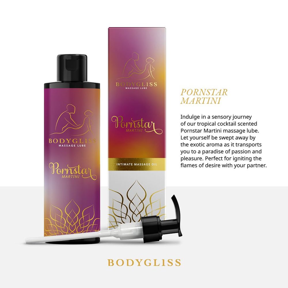 BodyGliss Massage Collection Pornstar Martini Olej masážní 150 ml - Obrázek 2