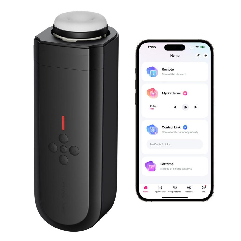 Lovense Solace App-Controlled Automatic Thrusting Masturbator