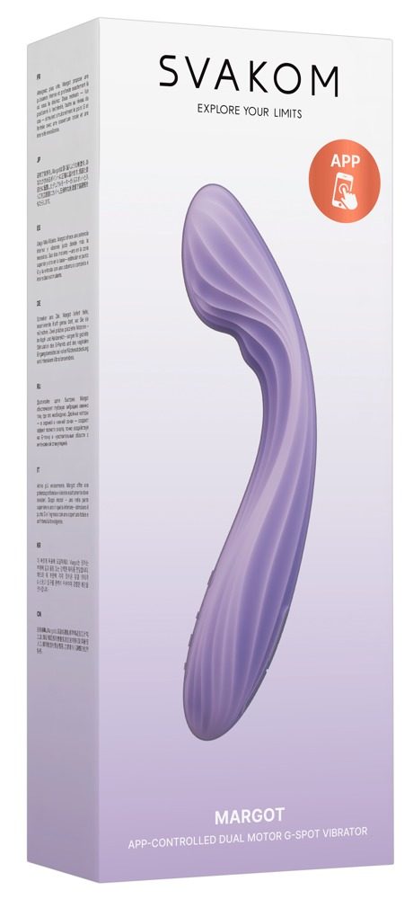 Svakom Margot Flexible Interactive G-Spot Vibrator Lilac - Obrázek 2