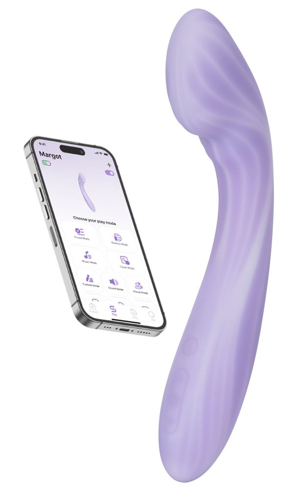 Svakom Margot Flexible Interactive G-Spot Vibrator Lilac