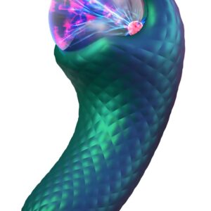 Blush Enchanted Serpent Mystical Plasma Globe Dark Millenia