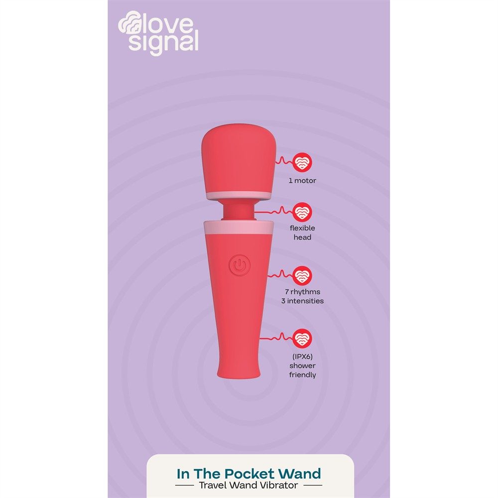 Dream Toys Love Signal In The Pocket Wand - Obrázek 2