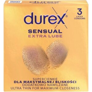 DUREX Sensual Extra Lube 3ks