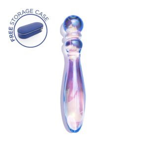 Biird Cecii dildo z borosilikátového skla 16 x 3 cm