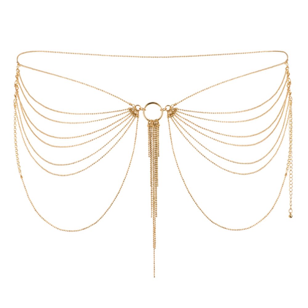 Bijoux Indiscrets Magnifique Waist chain zlatá - Obrázek 2