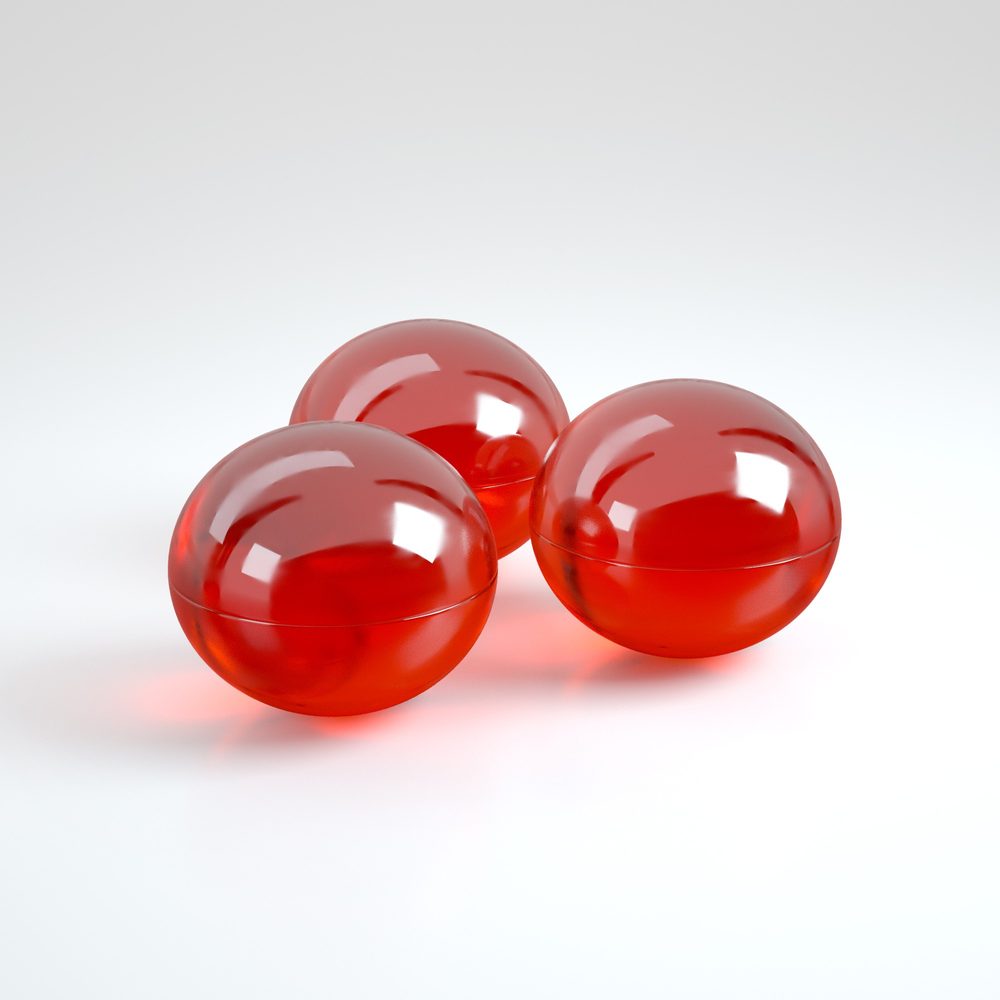 Crushious Lubbies Kissable Oil Balls Strawberry & Champagne - Obrázek 2