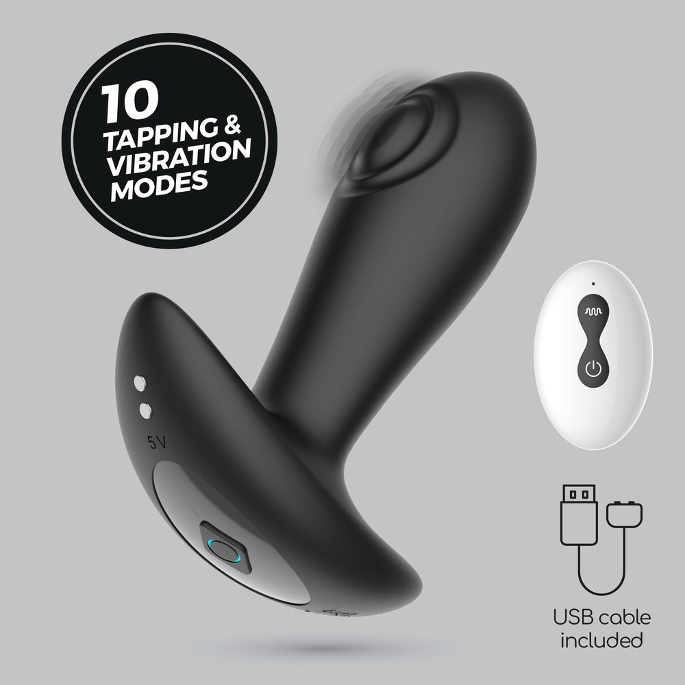 Crushious Octo tapping anal plug with remote control - Obrázek 2