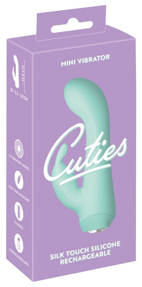 Cuties Mini Vibrator Green - Obrázek 2