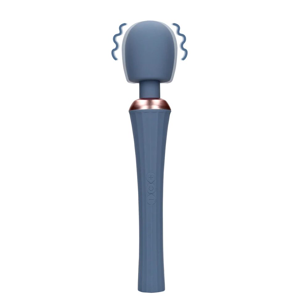 Loveline Powerful Wand Vibrator with Still Handle - Blue Nova - Obrázek 2
