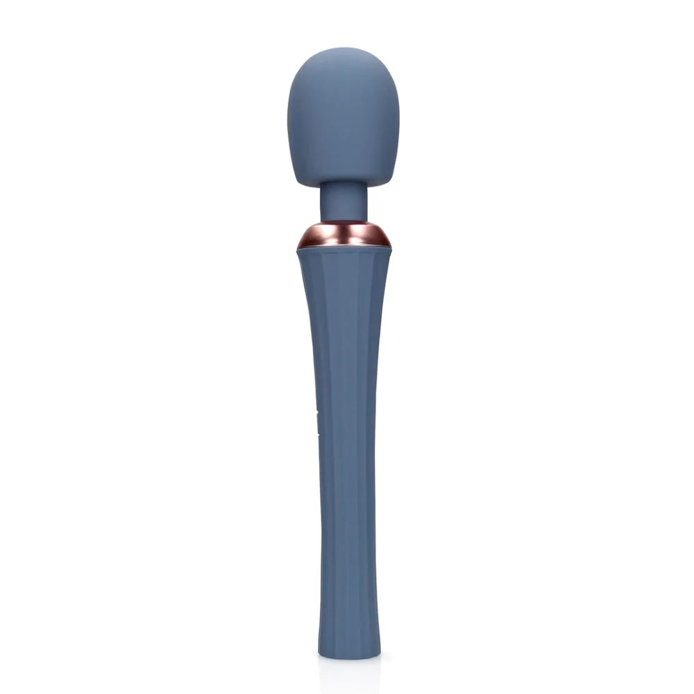Loveline Powerful Wand Vibrator with Still Handle - Blue Nova