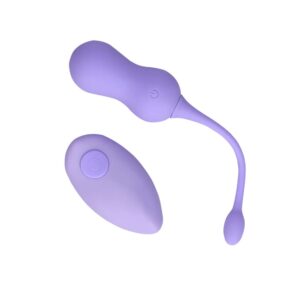 Loveline Vibrating Egg with Remote Control - Violet Harmony