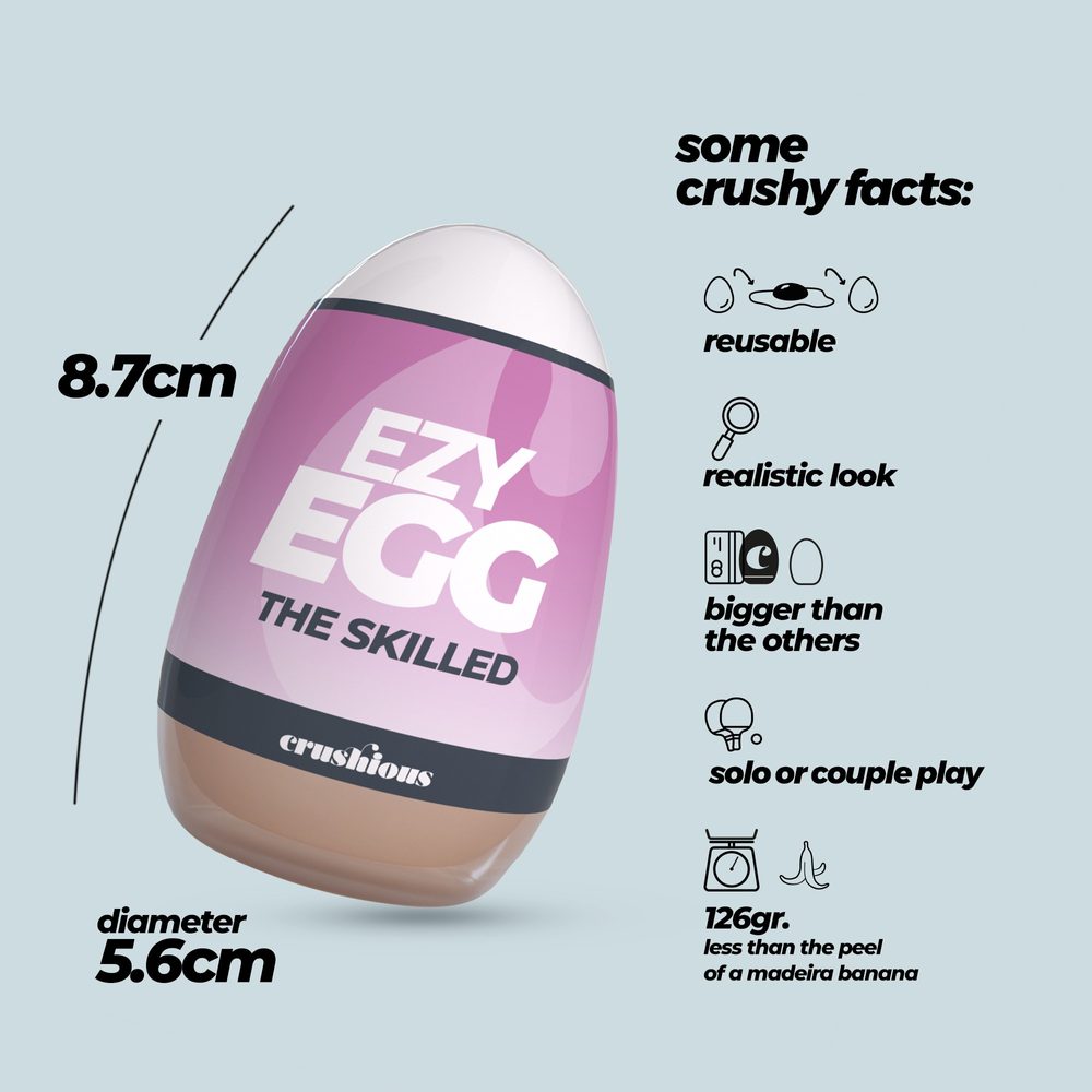 Crushious Ezy Egg The Skilled Masturbator Egg - Obrázek 2
