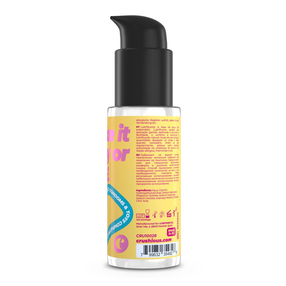 Crushious Waterbased Lubricant 50 ml - Obrázek 2