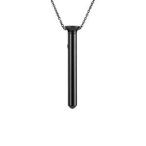 Crave • Vesper Mini - Black - Vibrator Necklace
