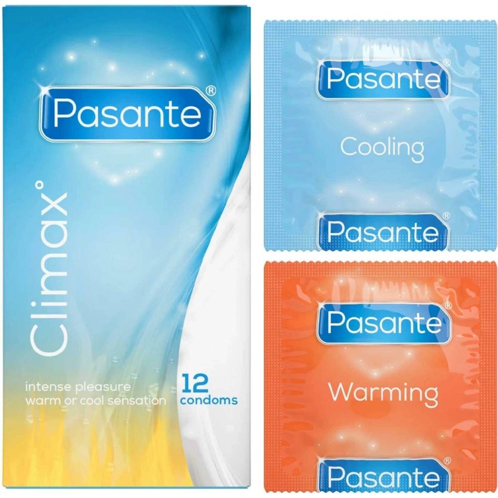 Pasante Climax Warming and Cooling Condoms 12 ks - Obrázek 2