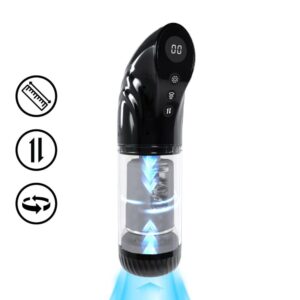 StrokeMate Suction Rotation and Thrusting Masturbator Pump