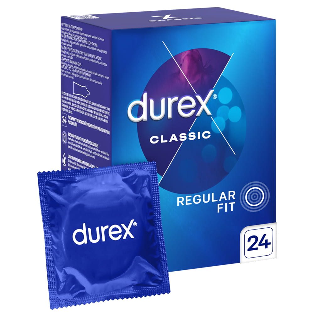 Durex Classic 24 ks v krabičce