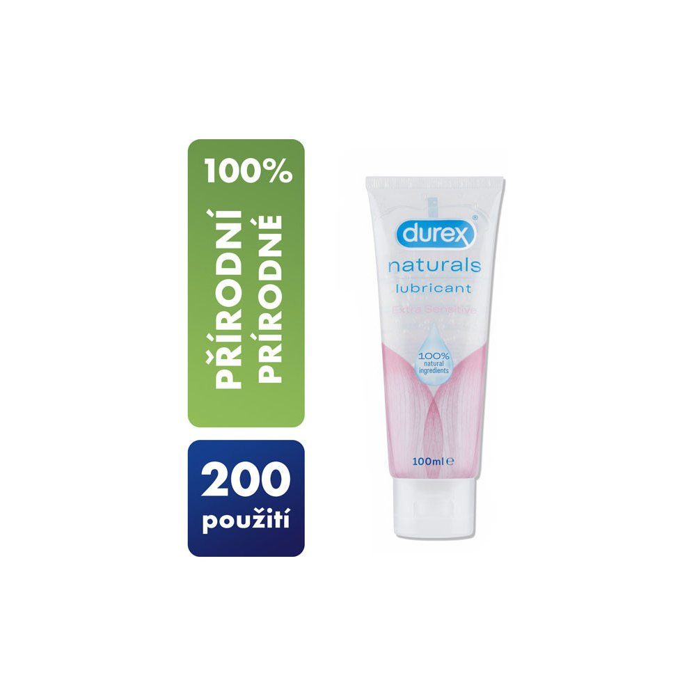 Durex Naturals Lubricant Sensitive 100 ml - Obrázek 2