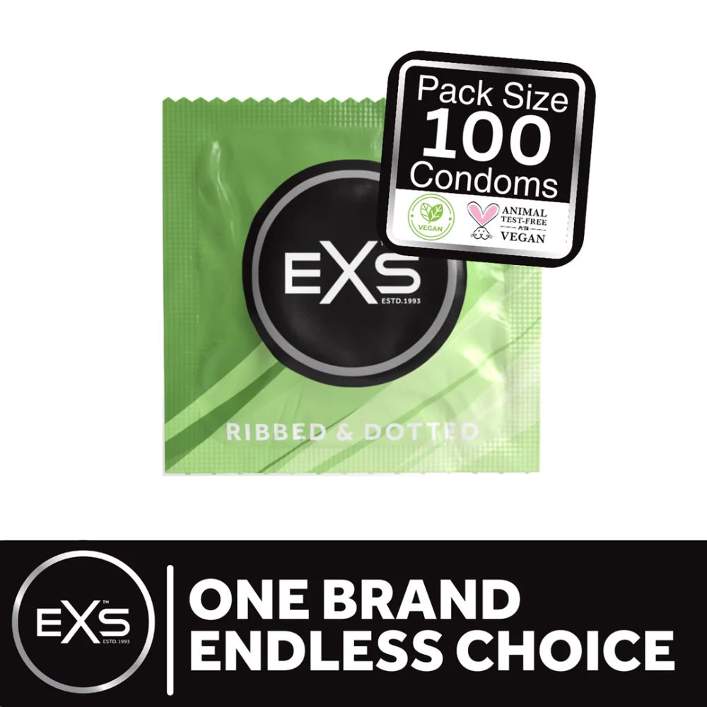 EXS Ribbed & Dotted 100 ks - Obrázek 2