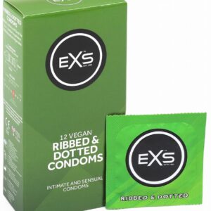 EXS Ribbed and Dotted Condoms 12 ks