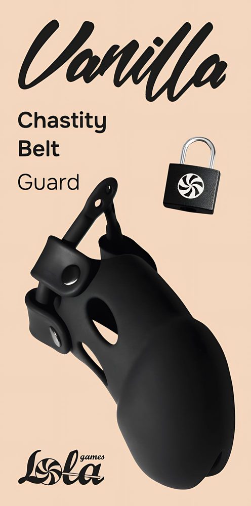 Lola Games Pás Cudnosti Guard Vanilla Black - Obrázek 2
