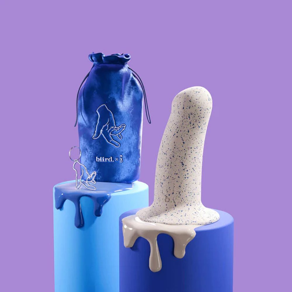 Biird Boo flexibilní dildo s přísavkou 14 x 5 cm - Obrázek 2