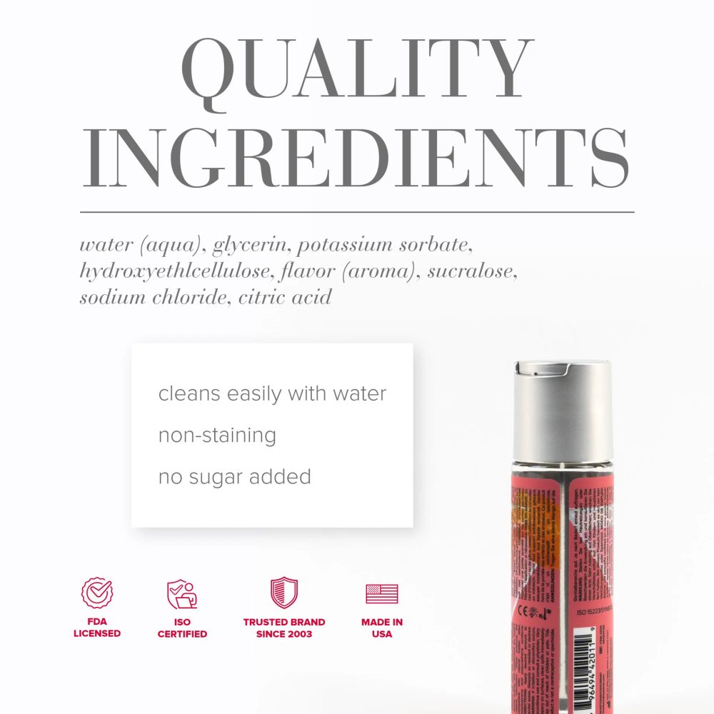 Expirace 8/25 - System JO H2O Lubricant Cocktails Cosmopolitan 60 ml - Obrázek 2