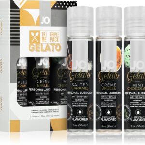 Expirace 8/26 System JO Tri Me Triple Pack Gelato 3 x 30 ml