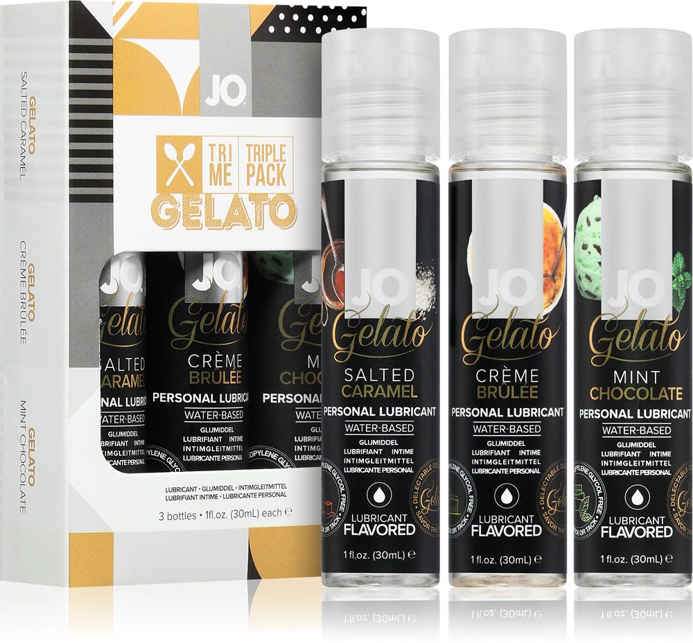 Expirace 8/26 System JO Tri Me Triple Pack Gelato 3 x 30 ml