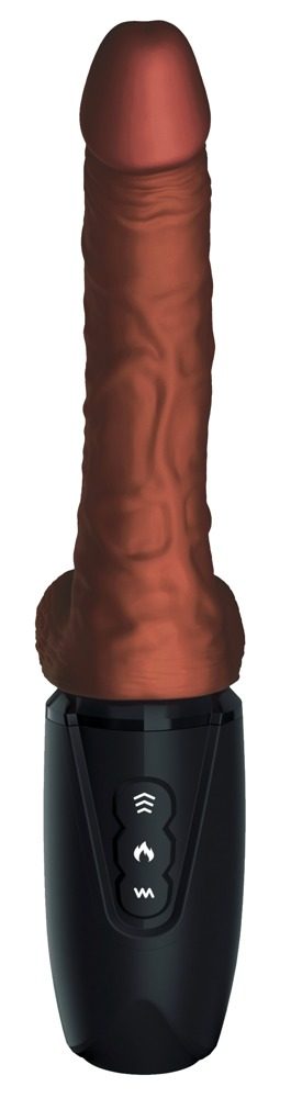 Pipedream King Cock Plus Triple Threat Brown - Obrázek 2