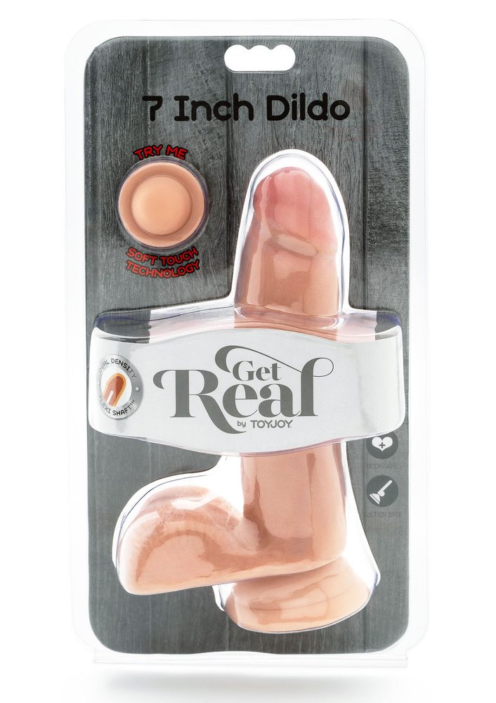 ToyJoy Dual Density Dildo7 Inch Balls - Obrázek 2
