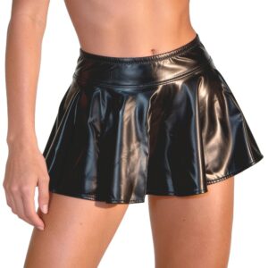 Cottelli PARTY černá rozšířená mini sukně - XL