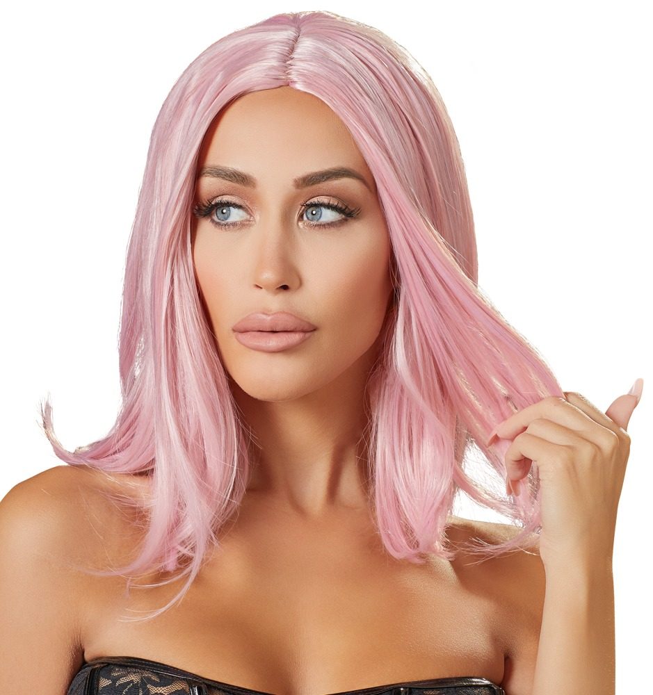 Cottelli Wig Bob Pink - Obrázek 2