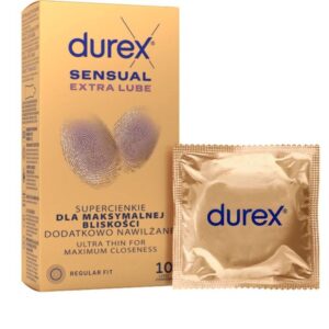 Durex Invisible Extra Lubricated 10 ks