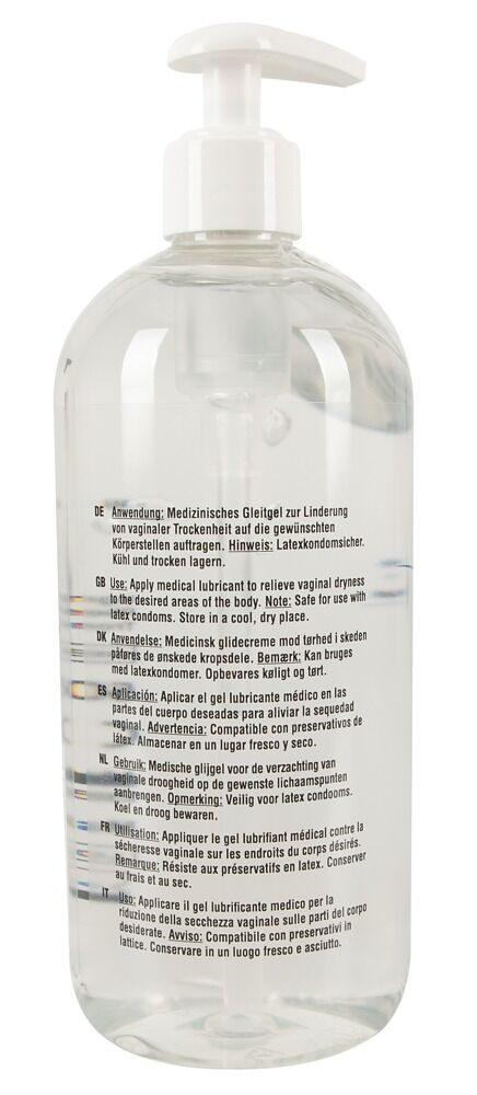 Just Glide Toy lubrikant na vodní bázi 500 ml - Obrázek 2
