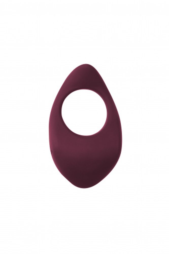 Lola Games Vibrační erekční kroužek Pure Passion Moonshine Wine red - Obrázek 2