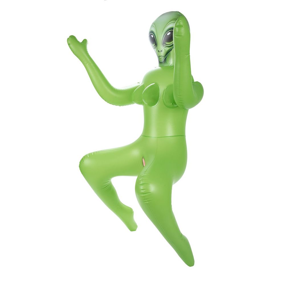 NMC To Infinity Inflatable 3-Breasted Alien Love Doll 41SFA - Obrázek 2